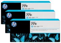 Ink Light cyan, 14ml No. 771C, 3-pack Standard capacity Tintenpatronen