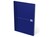 Oxford Office Essentials Notitieboek A4, Gelinieerd, 96 vel, 90 g/m², blauw (pak 5 stuks)