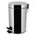 Step Bin in Silver Made of Stainless Steel with Pedal 270(H) x 165(�)mm