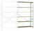 Großfach-Steckregal Anbauregal mit 6 Holzverbundböden, HxBxT = 2500 x 1500 x 600 mm | RBK2583