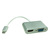 ROLINE Beeldscherm Adapter USB Type C - VGA + HDMI