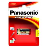 Panasonic Lithium Power 3V CR123A 1400mAh baby elem (1db) (BK-CR123A-1B)