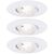 Paulmann LED-es beépíthető lámpa 3 részes készlet LED 18 W fehér (93388)