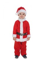 Disfraz de Baby Papá Noel para bebé 1-2A