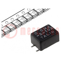 Inductor: wire; SMD; 500mA; 250mΩ; Induct.of indiv.wind: 1000uH
