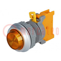 Control lamp; 30mm; PLN30; -20÷60°C; Illumin: BA9S,filament lamp