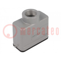 Enclosure: for HDC connectors; Han® A; size 10A; for cable; IP65