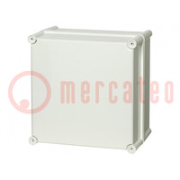 Custodia: universale; X: 278mm; Y: 278mm; Z: 130mm; SOLID; grigio