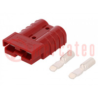 Connector: wire-wire; plug; SB50; hermaphrodite; PIN: 2; for cable