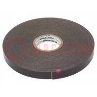 Tape: magnetische; W: 25mm; L: 30m; Thk: 1,55mm; rubber