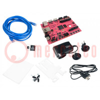 Dev.kit: Xilinx; Comp: XC7Z020-1CLG400C; Add-on connectors: 3