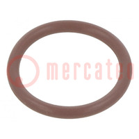 Dichting O-ring; FPM; Thk: 2mm; Øinw: 16mm; bruin; -20÷200°C