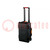 Suitcase: tool case; Body dim: 559x355x239mm; ABS; Wall thick: 5mm