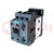 Contactor: 3-pole; NO x3; Auxiliary contacts: NO + NC; 24VDC; 17A