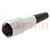 Connector: M16; plug; female; soldering; for cable; PIN: 6; 5A; 250V