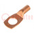 Tip: ring tube; M12; 16mm2; crimped; for cable; L: 30.5mm; copper