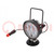 Lampa: robocza; 12W; 6500K; -30÷60°C; 112x60x200mm; IP67; 1400lm