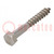 Screw; for wood; 8x60; Head: hexagonal; none; 13mm; DIN 571; BN 704