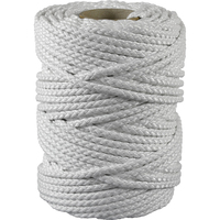 Rollo de cuerda de nailon mate N.º 8 - Blanca - 100 m