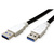 BACHMANN USB 3.0 Kabel A/A 1:1, schwarz, 2 m
