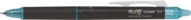 Tintenroller FriXion Point Clicker, radierbare Tinte, nachfüllbar, mit Druckmechanik und Synergy-Spitze, 0.5mm (F), Hellblau
