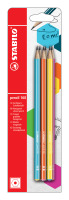 Sechskant-Schulbleistift STABILO® pencil 160, HB, Blisterkarte mit 6 Stiften