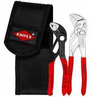 Knipex Mini-Zangenset in Werkzeuggürteltasche 1 x 86 03 150, 1 x 87 01 125 (SB-Karte/Blister)