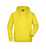James & Nicholson Kinder Kapuzensweatshirt JN047K Gr. 140 sun-yellow