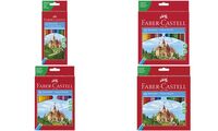 FABER-CASTELL Hexagonal-Buntstifte CASTLE, 36er Kartonetui (5660173)