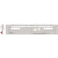 Produktbild zu DORMAKABA ajtócsukó TS 98 XEA GSR-EMF1-VK, EN 1-6, csűszósín, ezüst