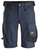 Snickers Workwear 61439504056 Pantalones cortos elásticos AllroundWork Azul Marino-Negro talla 56