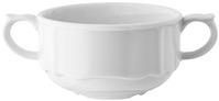 Suppen-Obertasse Amely; 320ml, 10.5x5.5 cm (ØxH); weiß; rund; 6 Stk/Pck