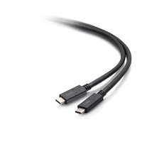 C2G Câble USB-C mâle vers USB-C mâle de 2 m (20V 3A) - USB 3.2 Gen 1 (5 Gbit/s)