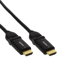InLine 17055W HDMI kabel 0,5 m HDMI Type A (Standaard) Zwart