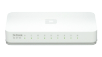 D-Link GO-SW-8E netwerk-switch Unmanaged Fast Ethernet (10/100) Wit