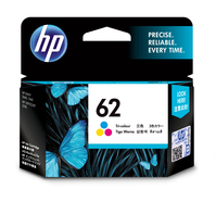 HP 62 originele drie-kleuren inktcartridge