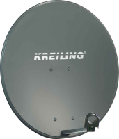 KREILING KR AE 80 STYLE/ALU Satellitenantenne Anthrazit