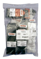 FASTECH 581-SET-BAG samoprzylepne etykiety Czarny, Biały