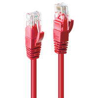 Lindy 48038 kabel sieciowy Czerwony 15 m Cat6 U/UTP (UTP)