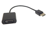 HP 752660-001 Videokabel-Adapter DVI DisplayPort Schwarz