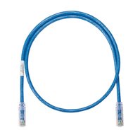 Panduit 7ft. Cat6a F/UTP cable de red Azul 2,13 m F/UTP (FTP)
