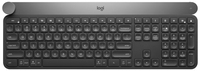 Logitech Craft Advanced keyboard with creative input dial tastiera RF senza fili + Bluetooth QWERTY Spagnolo Nero, Grigio