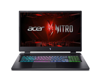 Acer Nitro 17 AN17-41-R2VK AMD Ryzen™ 7 7840HS Laptop 43,9 cm (17.3") Quad HD 16 GB DDR5-SDRAM 1 TB SSD NVIDIA GeForce RTX 4070 Wi-Fi 6E (802.11ax) Windows 11 Home Schwarz