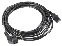 Lanberg CA-C13C-11CC-0100-BK kabel zasilające Czarny 10 m C13 panel CEE7/7