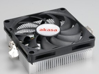 Akasa AK-CC1101EP02 computer cooling system Prozessor Kühler 8 cm Schwarz