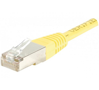 CUC Exertis Connect 852522 câble de réseau Jaune 0,5 m Cat6 F/UTP (FTP)