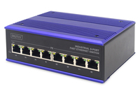 ASSMANN Electronic DN-650106 hálózati kapcsoló Fast Ethernet (10/100) Fekete, Kék