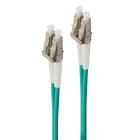 ALOGIC LCLC-15-OM4 câble de fibre optique 15 m LC Turquoise