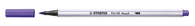 STABILO Pen 68 brush rotulador Medio Violeta 1 pieza(s)
