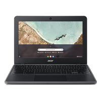Acer Chromebook C722T-K9EP 29,5 cm (11.6") Touchscreen HD ARM Cortex A73 4 GB LPDDR4x-SDRAM 64 GB Flash Wi-Fi 5 (802.11ac) ChromeOS Schwarz